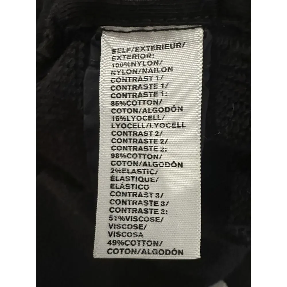 James Perse x Yosemite Mixed Media Jacket Zip Puffer Black Size 1 US Small - Picture 13 of 16